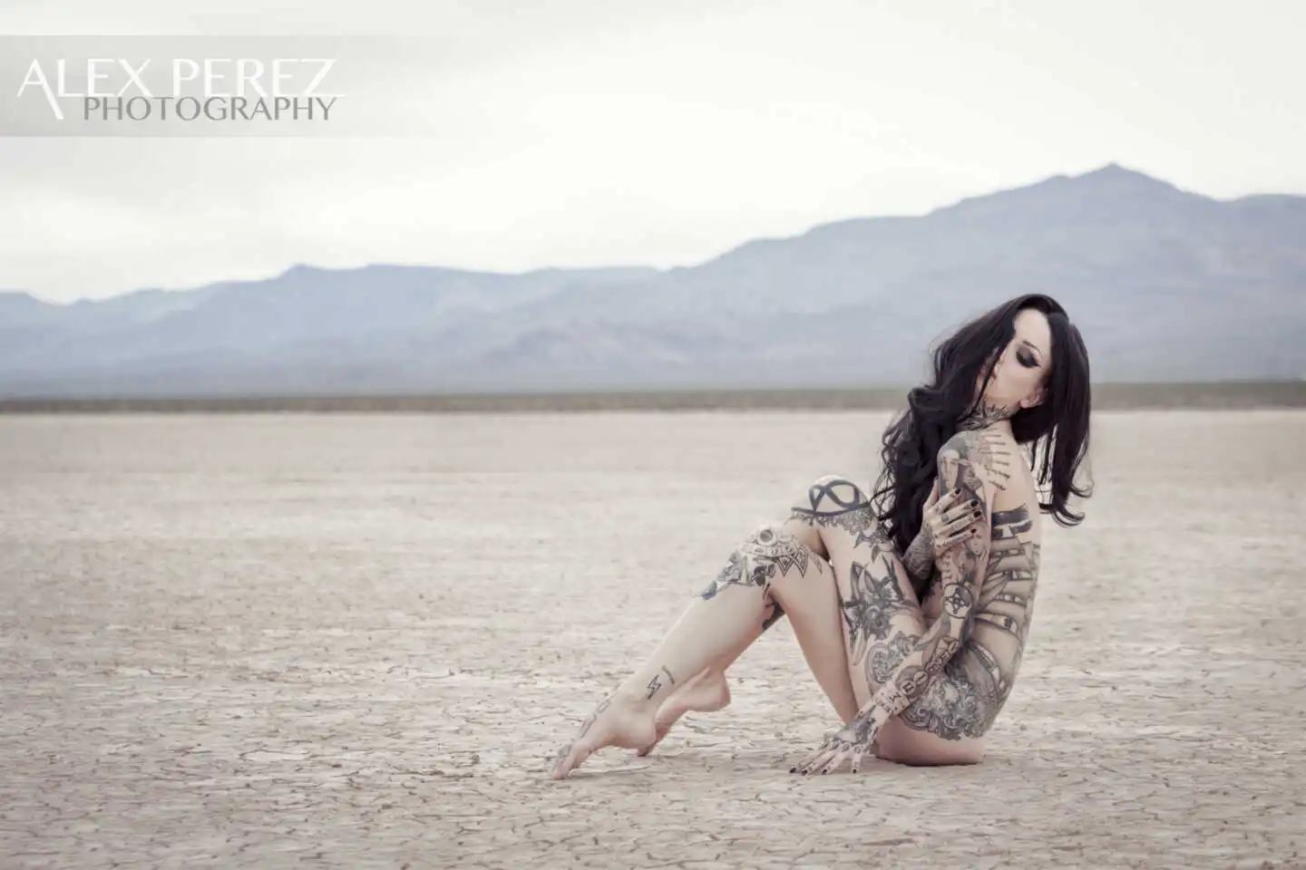 Shelly D’Inferno, El Dorado Dry Lake, Las Vegas, August 2016